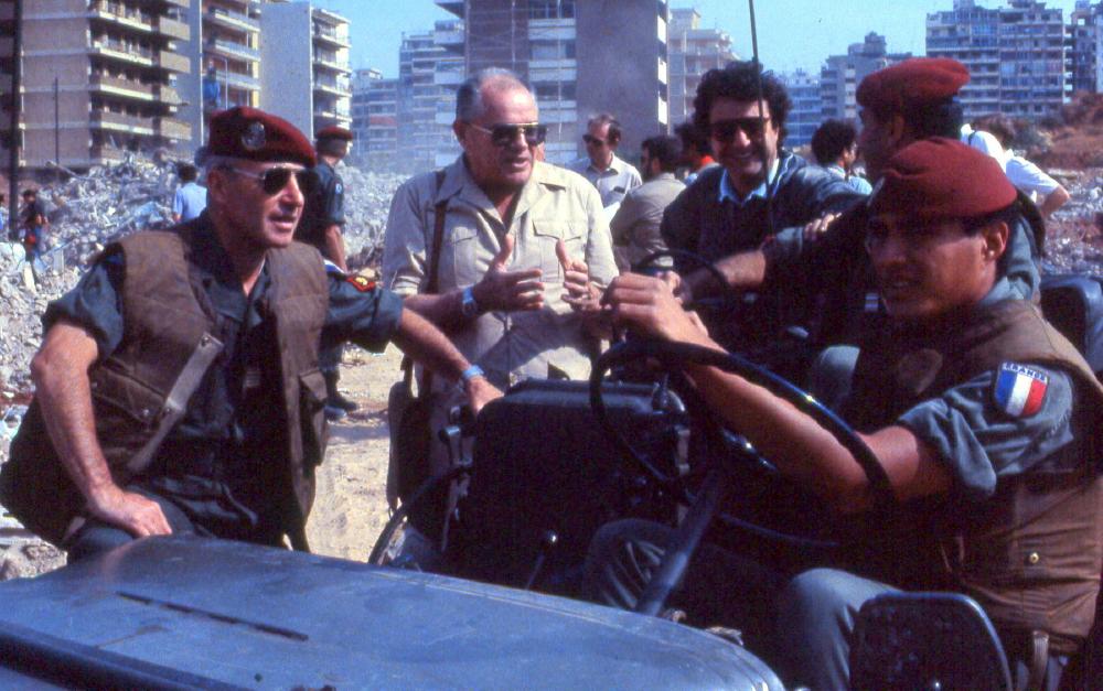 Ancien soldat parachutiste de l'arme franaise
